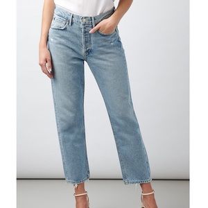 Agolde Parker High Rise Straight Jeans Swapmeet